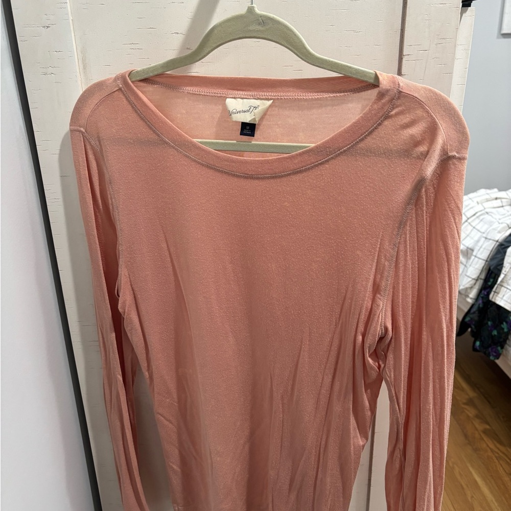 Universal Thread Coral Long Sleeve Top